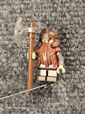 LEGO Gimli minifigure (lor013) from The Lord of the Rings